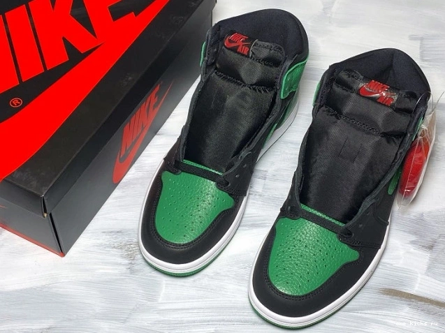 Rep Onekick 1 555088-030 High Air Green Pine Jordan 0707